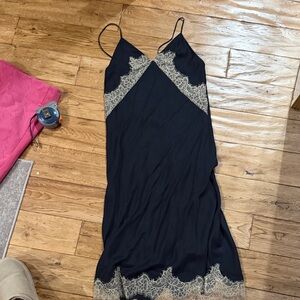 Rag & Bone Elegant Black Strappy Dress